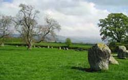 Long Meg and her Daughters stone circle
